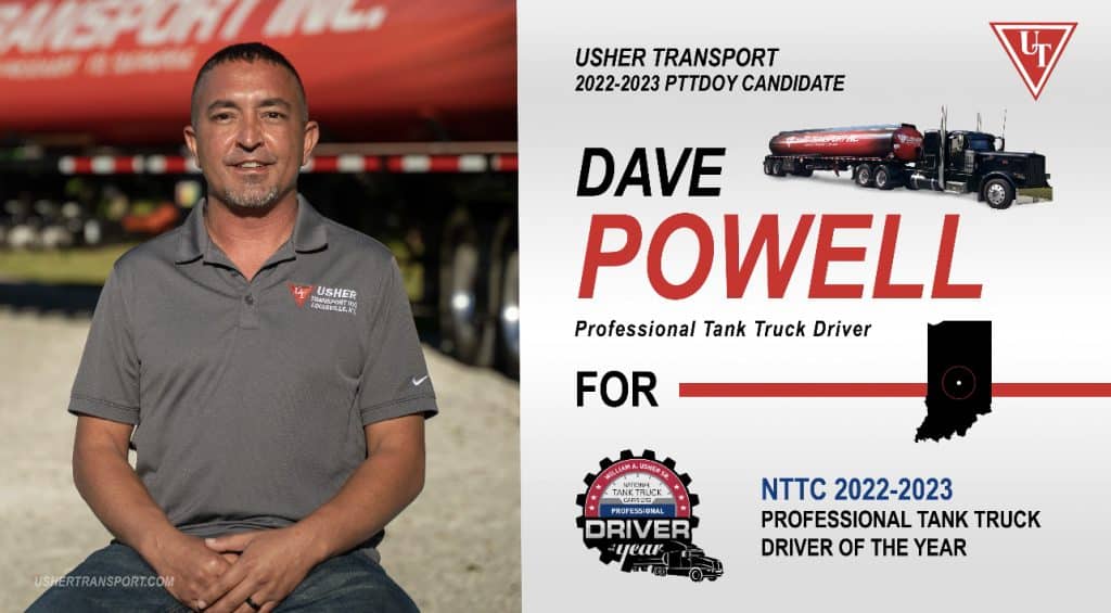 Dave Powell Named Professional Tank Truck Driver of the Year at NTTC Annual Conference 2024 image