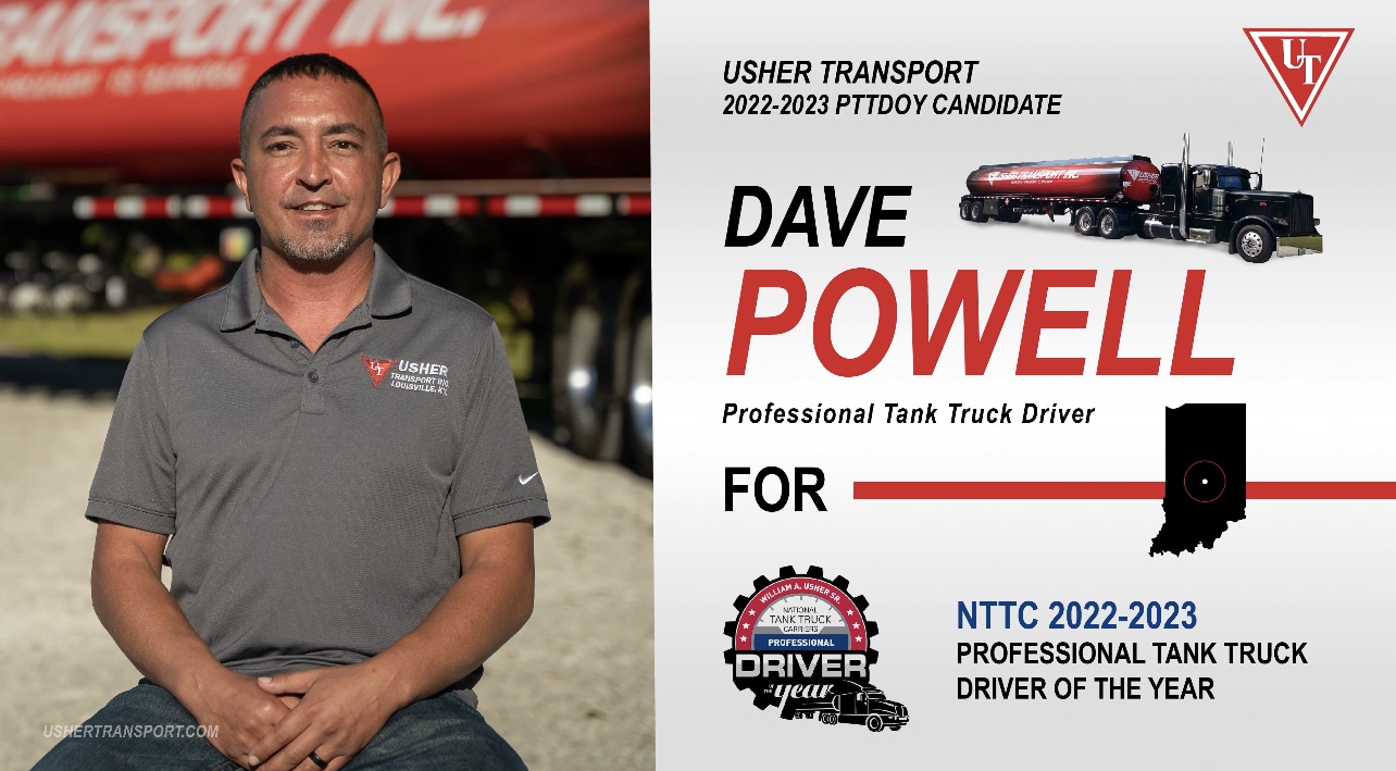 Dave Powell Named Professional Tank Truck Driver of the Year at NTTC Annual Conference 2024 image