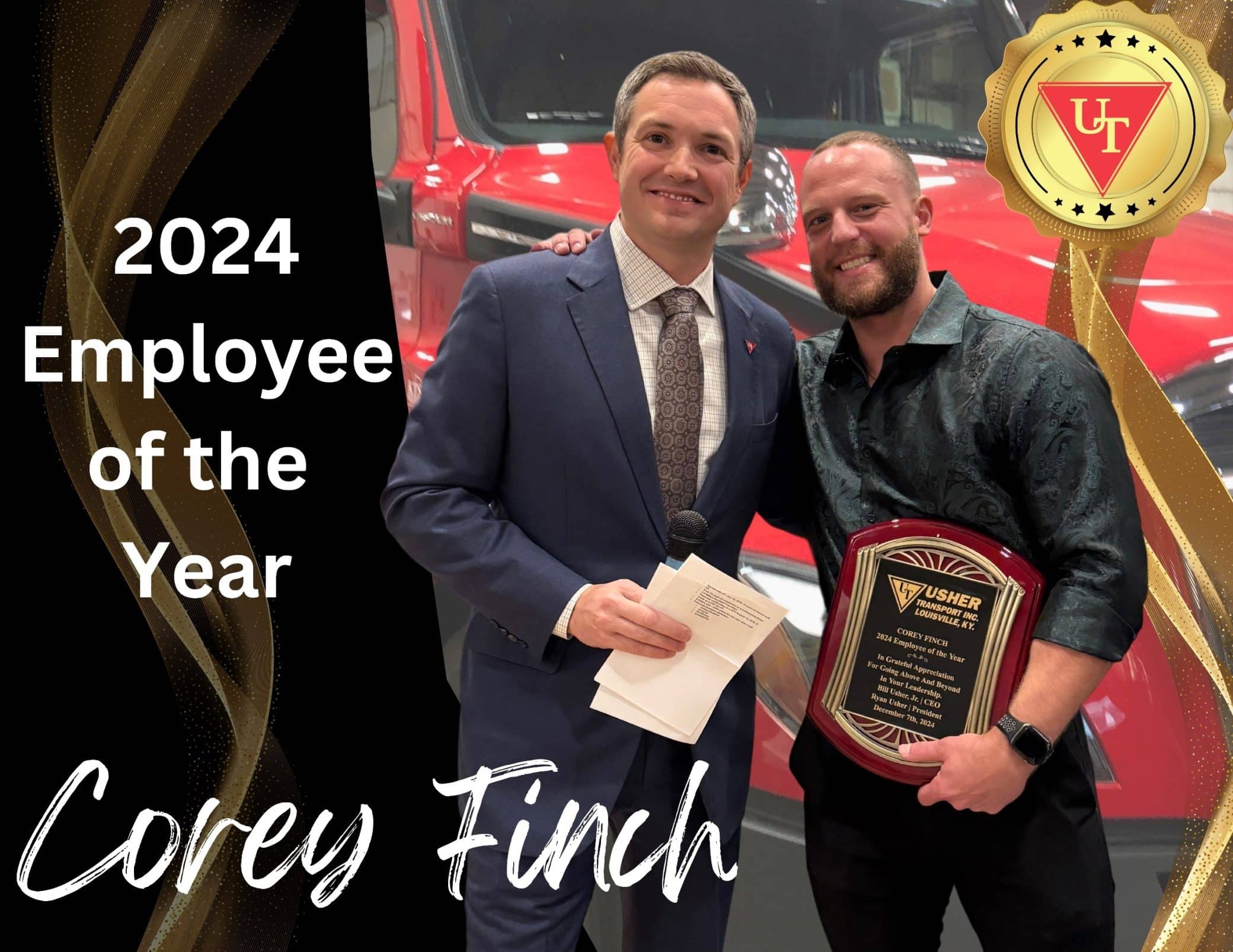 Employee-of-the-Year Announced.  Dec. 7th, 2024 image